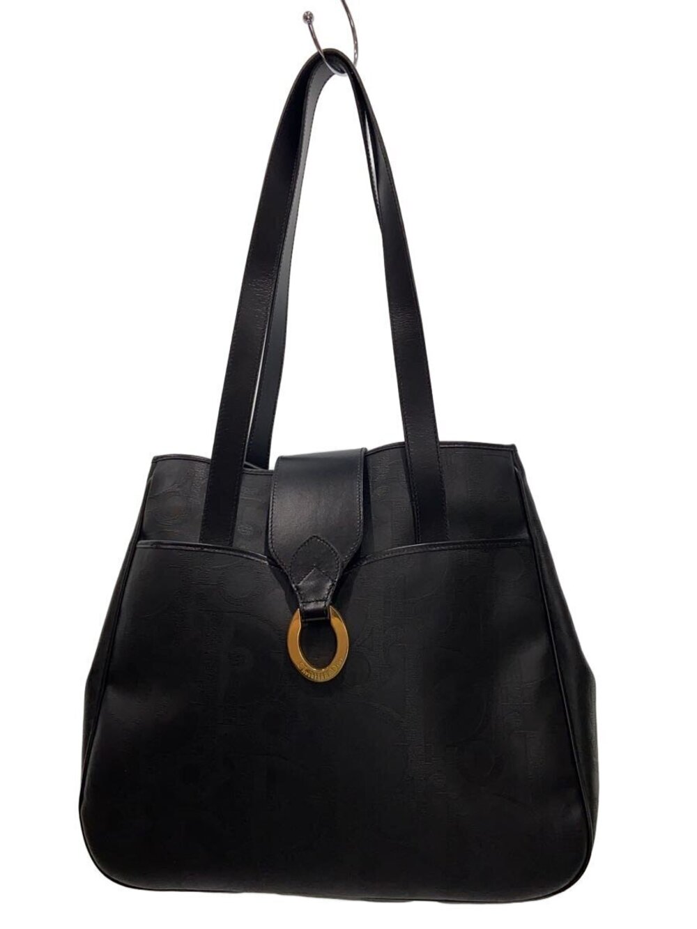 Christian Dior Trotter Tote Bag Black All over